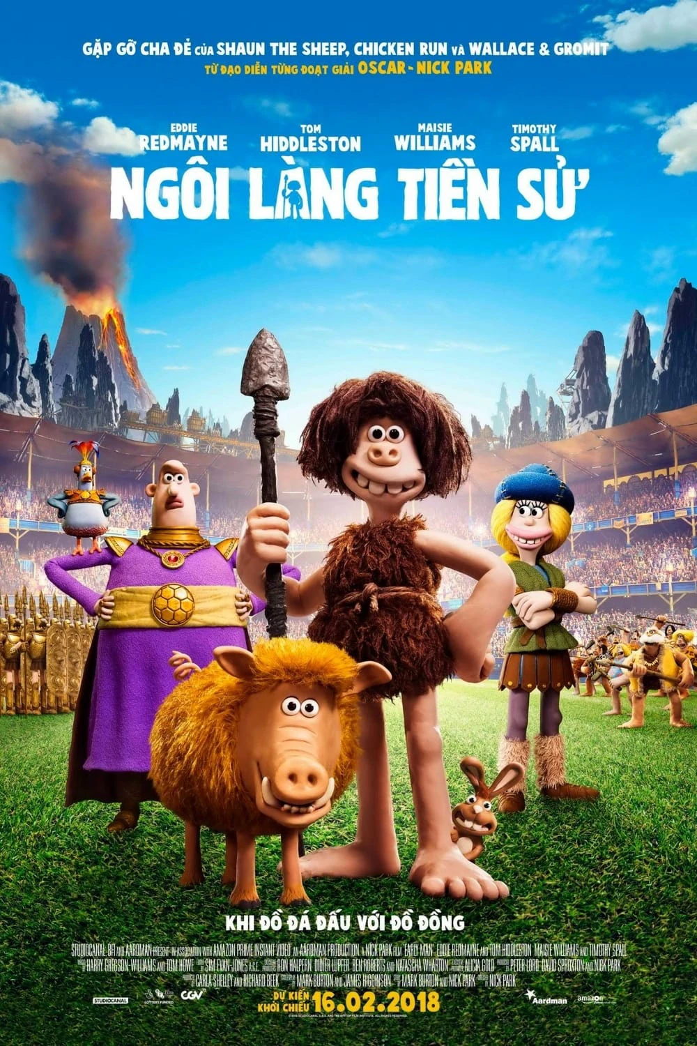 Ngôi Làng Tiền Sử | Early Man (2018)